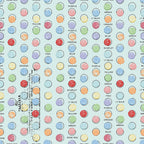Egg Hunt Egg Dye Dots Aqua Fabric