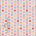 Egg Hunt Egg Dye Dots Pink Fabric