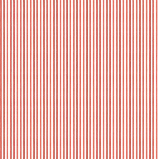 Egg Hunt Stripes Red Fabric - By the yard