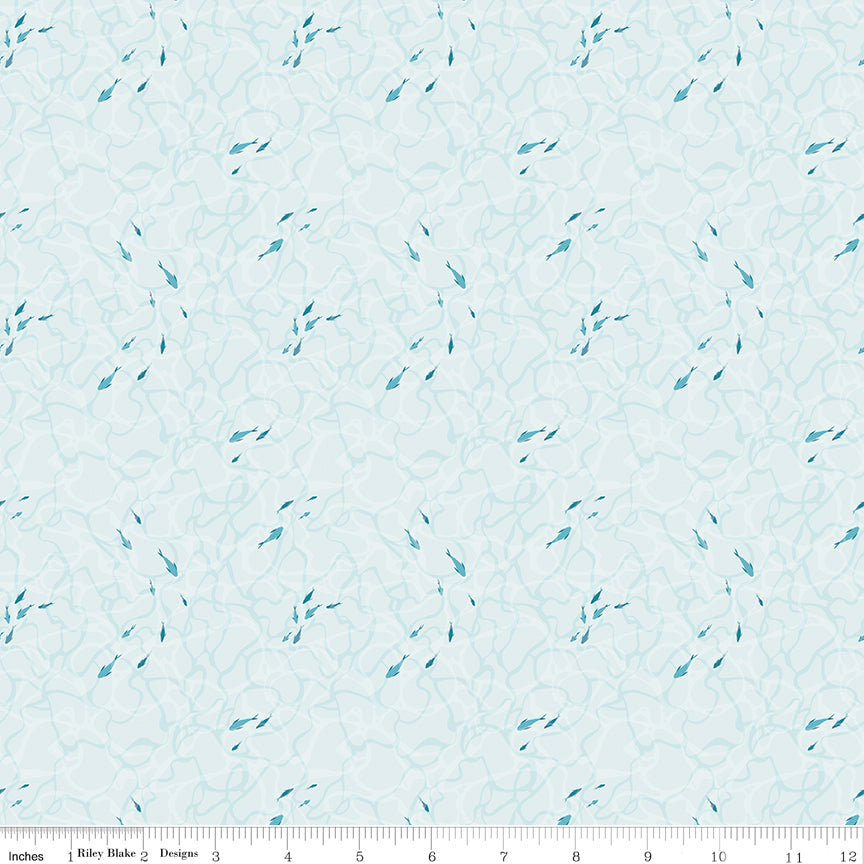 Reef Ocean Floor Powder Fabric - By the yard