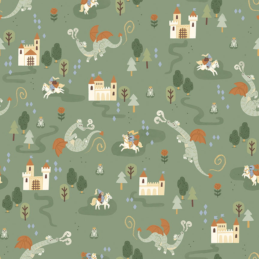 Faraway Kingdom Main Forest Fabric