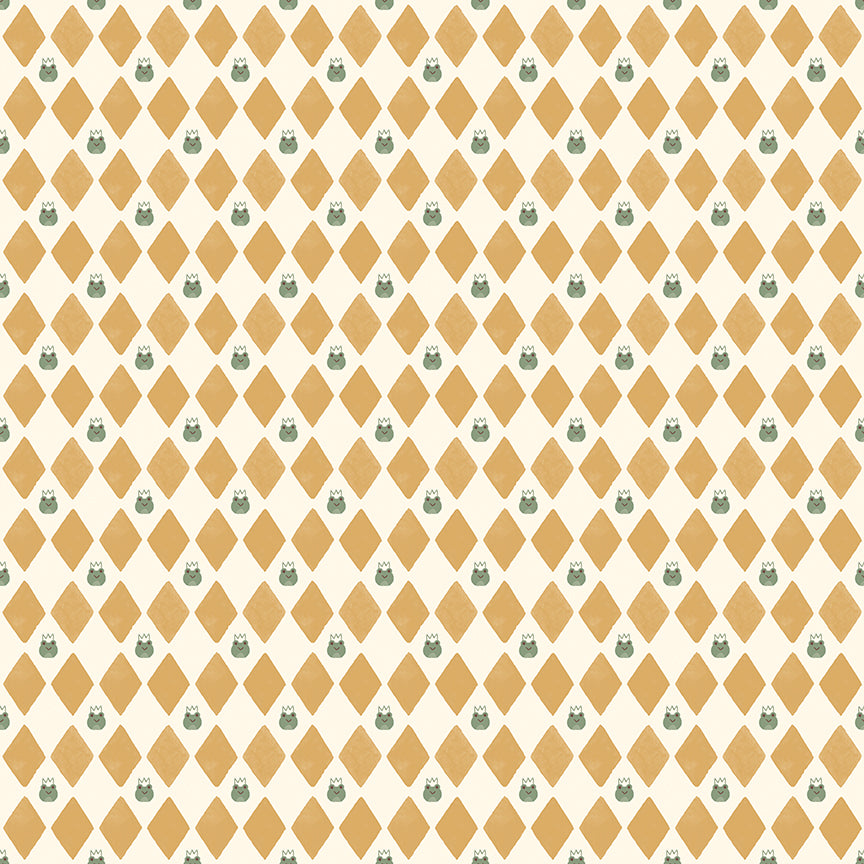 Faraway Kingdom Harlequin Prince Sand Fabric