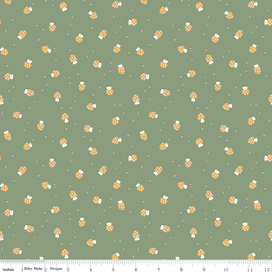 Faraway Kingdom Mushroom Cheer Forest Fabric