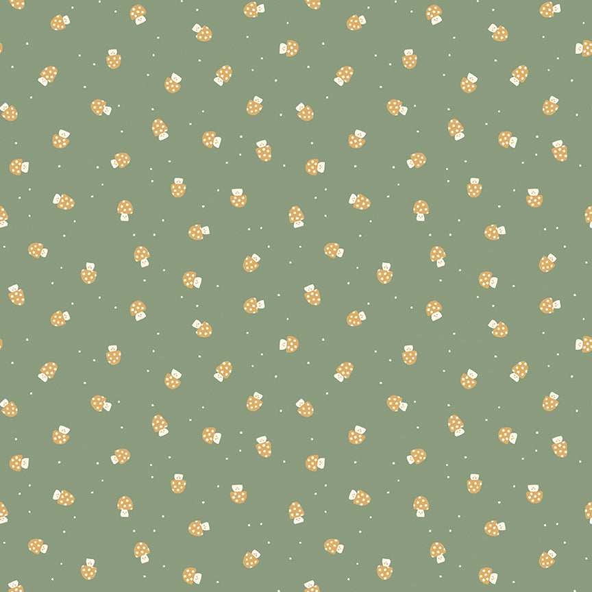 Faraway Kingdom Mushroom Cheer Forest Fabric