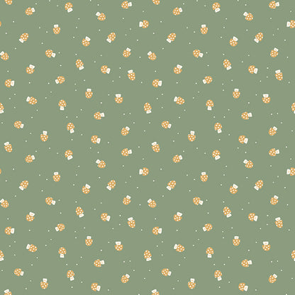 Faraway Kingdom Mushroom Cheer Forest Fabric - By the yard