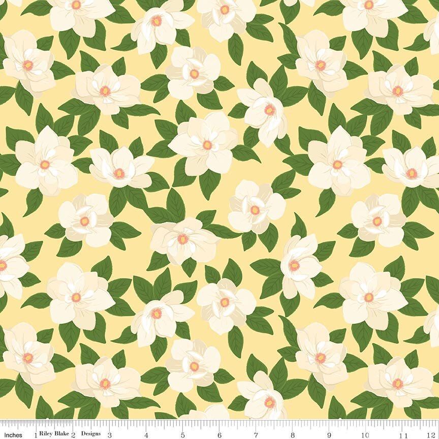 Southern Charm Main Yellow Fabric