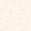 Southern Charm Text Cloud Fabric