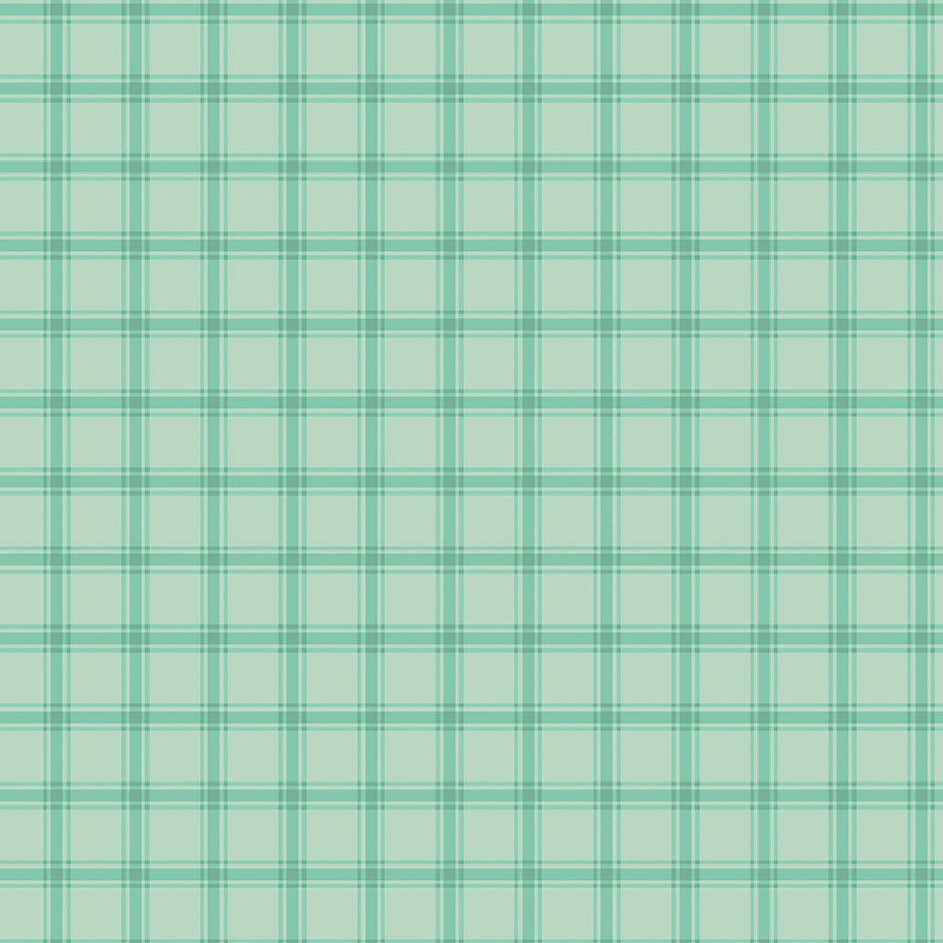 Southern Charm Gingham Mint Fabric