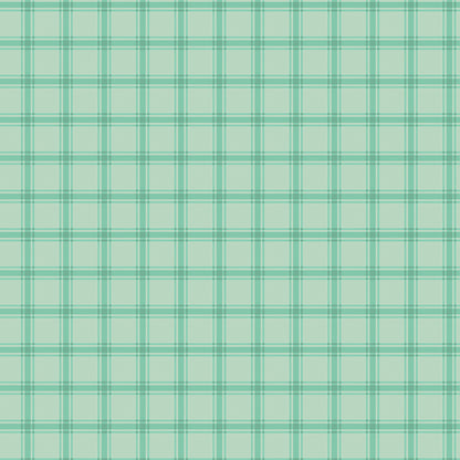 Southern Charm Gingham Mint Fabric - By the yard