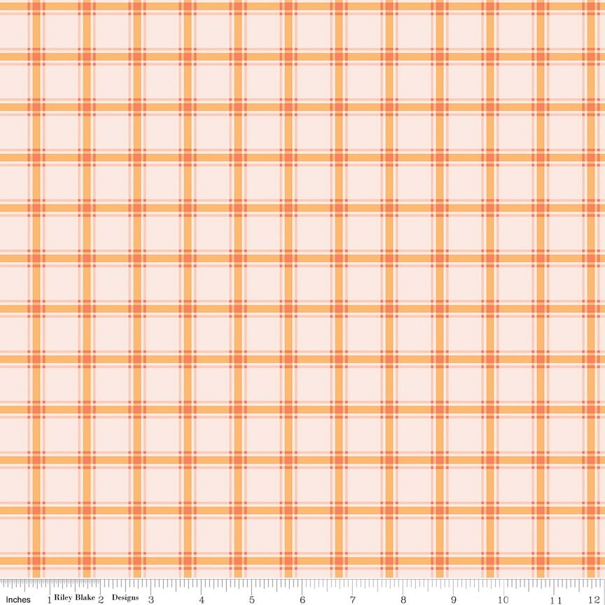 Southern Charm Gingham Pink Fabric