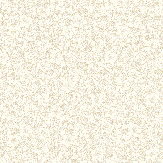 Southern Charm Magnolia Tonal Cloud Fabric - By the yard