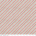 Holiday Spirit Stripes Multi Fabric