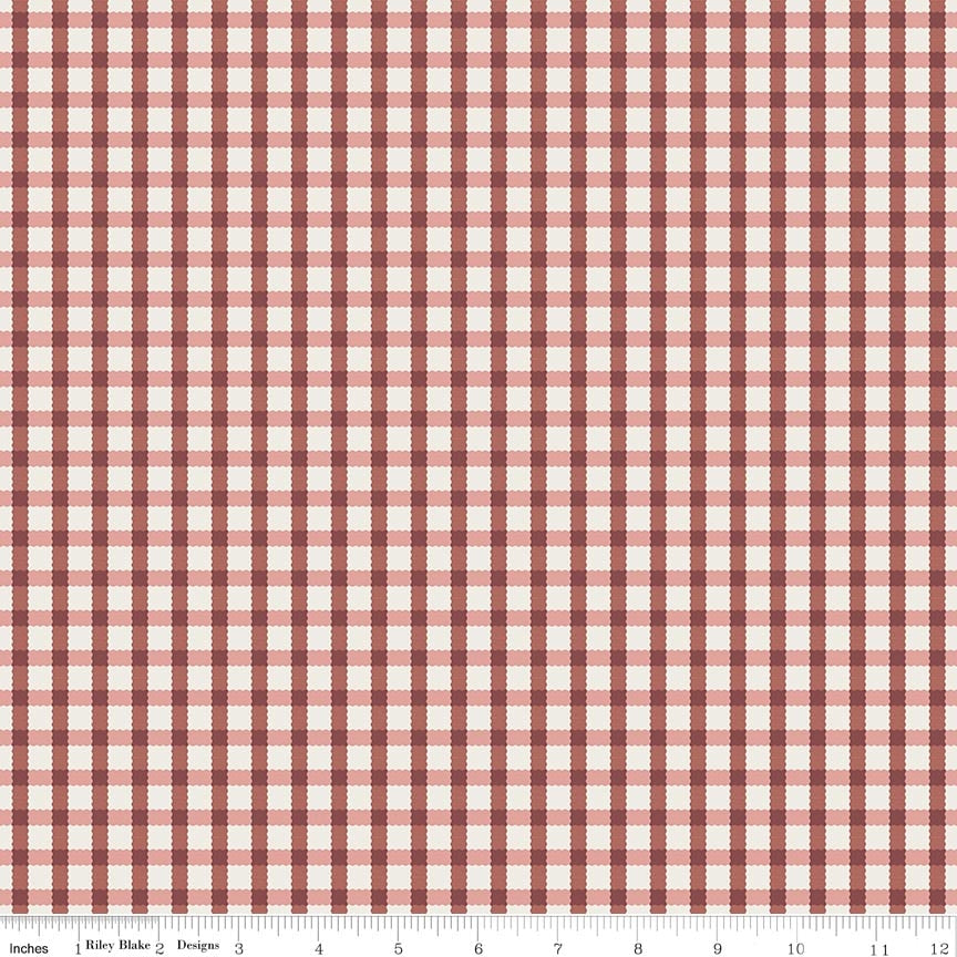 Rosewood Hearth Dusty Rose Fabric by Riley Blake Designs