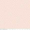 Sketchbook Dots Peachy Fabric