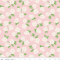 Correspondence Hydrangeas Pink Dogwood Fabric