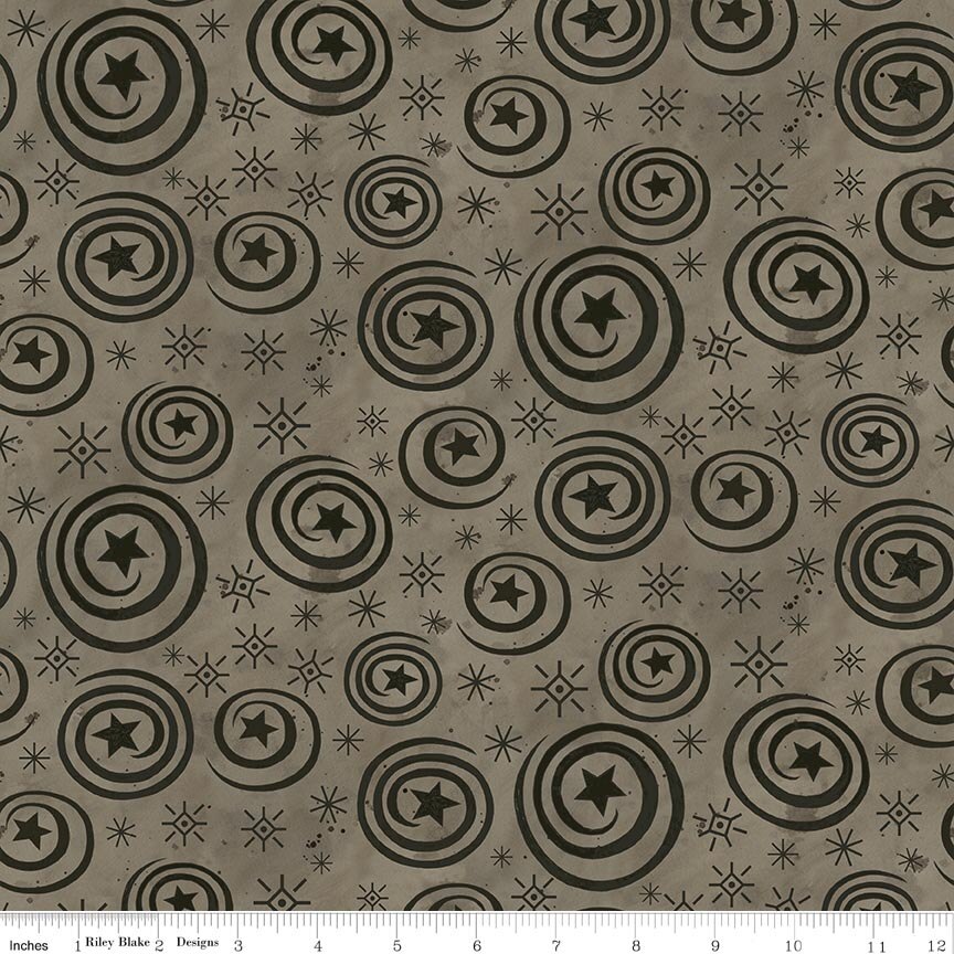 Spooky Stars and Swirls Tombstone