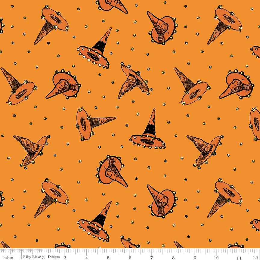 Scary Scraps Festive Hat Toss Orange