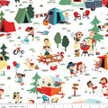 Happy Haven Main White Fabric