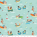 Happy Haven The Good Life Aqua Fabric