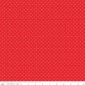 Whimsical Woodland Circle Dots Red Fabric by Riley Blake Designs