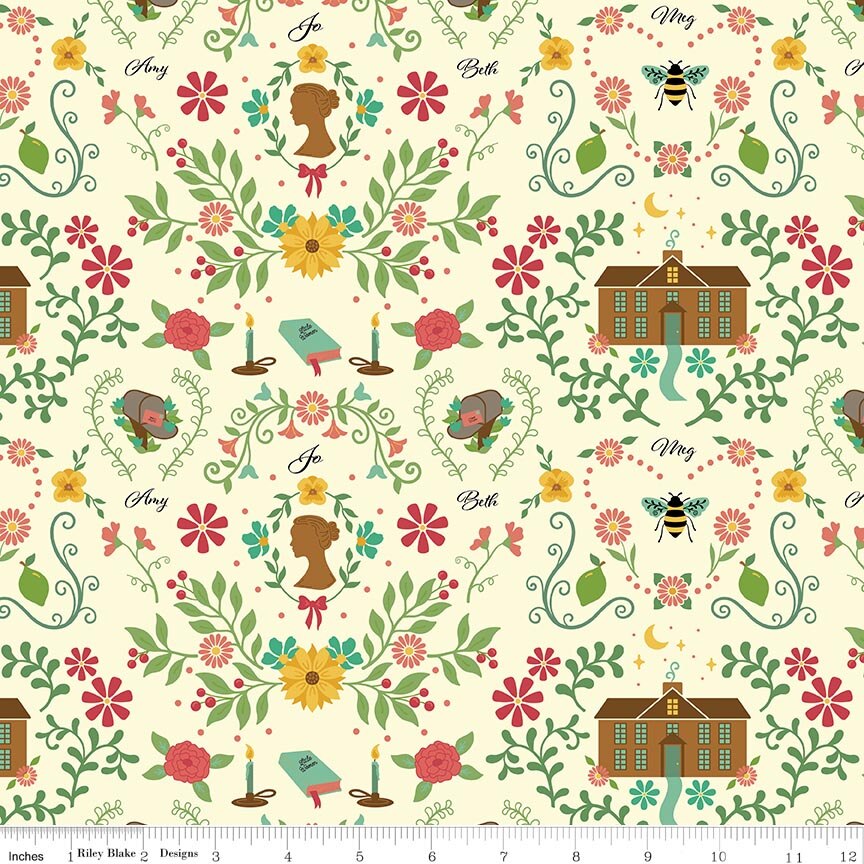 Orchard House Homestead Cream Fabric