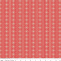Orchard House Stripes Coral Fabric