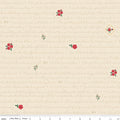 Orchard House Text Cream Fabric