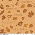 Cozy Autumn Quotes Daisy by Beverly McCullough for Riley Blake Designs