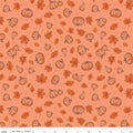Cozy Autumn Pumpkins Melon by Beverly McCullough for Riley Blake Designs