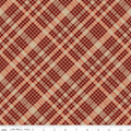 Cozy Autumn Plaid Mahogany by Beverly McCullough for Riley Blake Designs