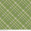Cozy Autumn Plaid Olive by Beverly McCullough for Riley Blake Designs