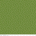 Cozy Autumn Vines Olive Fabric by Beverly McCullough for Riley Blake Designs