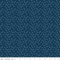 Denim & Daisy Suzanne Oxford Blue Fabric by Lori Holt for Riley Blake Designs