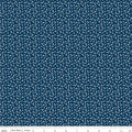 Denim & Daisy Tiny Squares Oxford Blue Fabric by Lori Holt for Riley Blake Designs