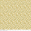 Blissful Moments Flowers Yellow Fabric by Lisa Audit for Riley Blake Designs