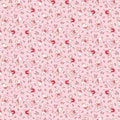 Traditional 30's Kittens Pink Fabric
