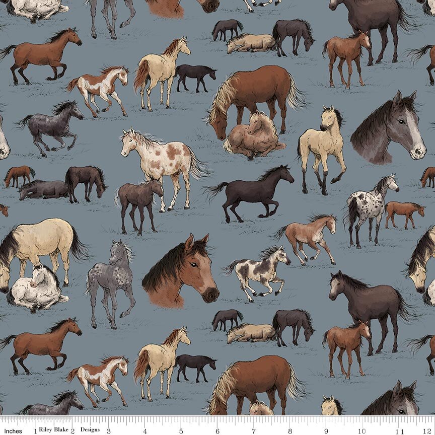Horseshoe Creek Main Fog Fabric