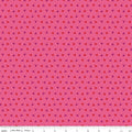 Quilt in Color Tiny Triangles Pink Fabric