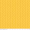 Quilt in Color Tiny Triangles Yellow Fabric