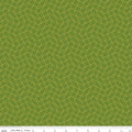 Quilt in Color Wavy Grid Lime Fabric