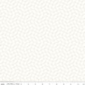 Quilt in Color Wavy Grid White Gray Fabric