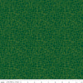 Quilt in Color Boxes Green Fabric