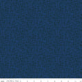 Quilt in Color Boxes Navy Fabric