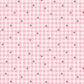 The World of Strawberry Shortcake™ Gingham Pink Fabric