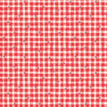 The World of Strawberry Shortcake™ Gingham Red Fabric