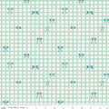 Briarhill Gingham Songbird Fabric by Beverly McCullough for Riley Blake Designs
