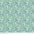 Coastal Dreams Floral Green Fabric by Tasha Noel for Riley Blake Designs