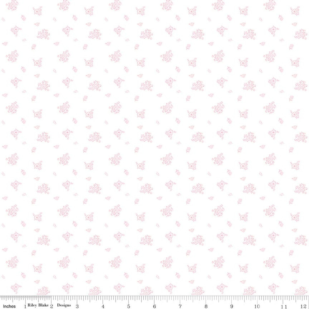 Coastal Dreams Bouquet Pink Fabric by Tasha Noel for Riley Blake Designs