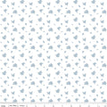Coastal Dreams Bouquet White Fabric by Tasha Noel for Riley Blake Designs