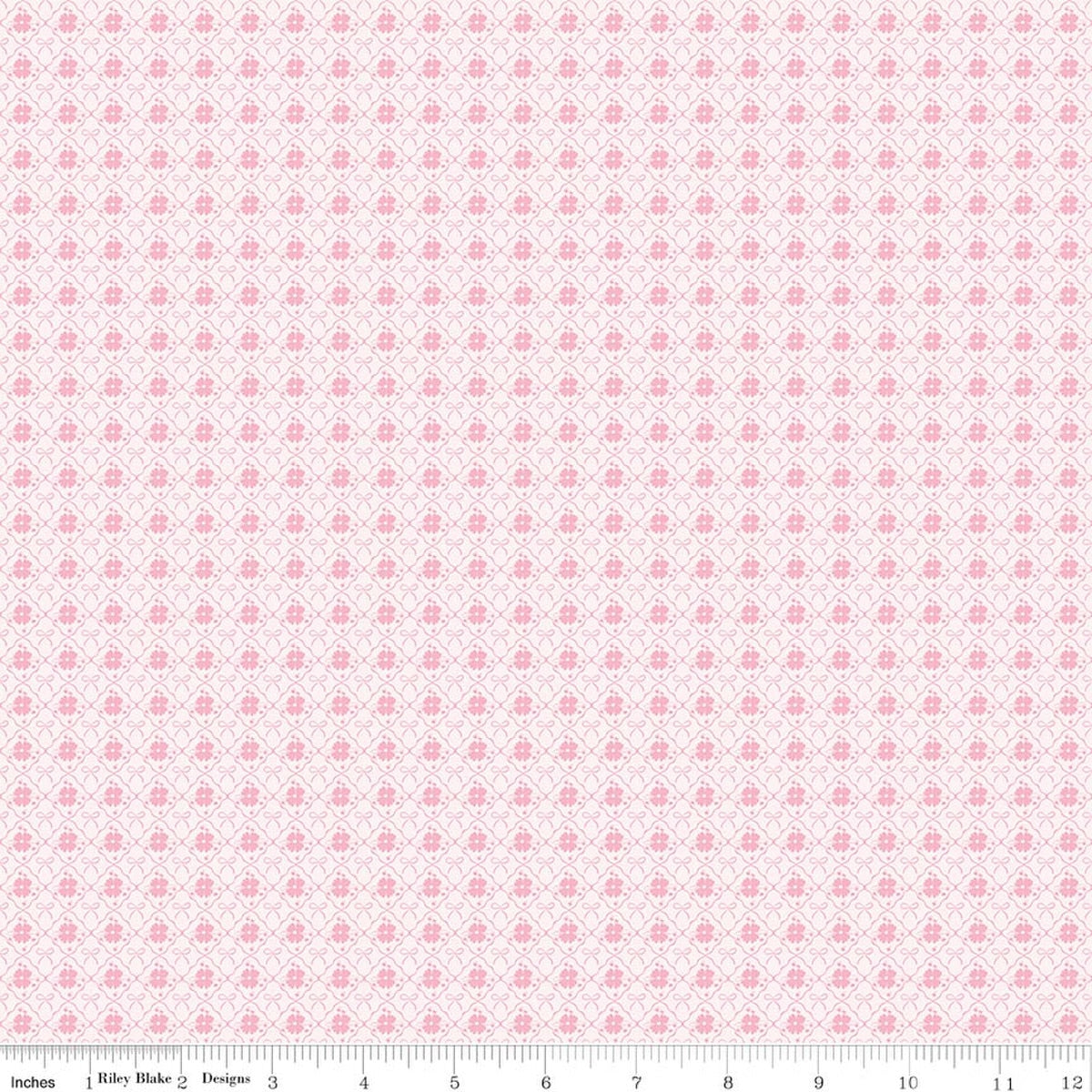 Coastal Dreams Trellis Pink Fabric by Tasha Noel for Riley Blake Designs